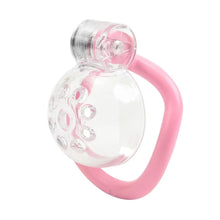 Load image into Gallery viewer, Male Chastity Cage With Clear Cage
