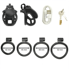 Lade das Bild in den Galerie-Viewer, Mamba App-Controlled Vibrating Cobra Chastity Cage
