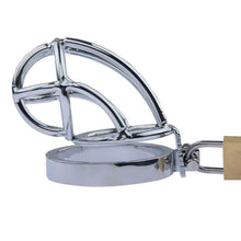 Load image into Gallery viewer, Captus Stainless Steel Locking Chastity Cage
