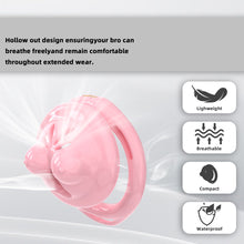 Load image into Gallery viewer, Mini Soft Silicone Chest Cock Cage 10
