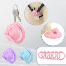 Load image into Gallery viewer, Mini Soft Silicone Chest Cock Cage 
