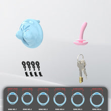 Load image into Gallery viewer, Mini Soft Silicone Chest Cock Cage 7
