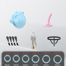 Load image into Gallery viewer, Mini Soft Silicone Chest Cock Cage 8
