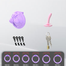 Load image into Gallery viewer, Mini Soft Silicone Chest Cock Cage 3
