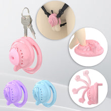 Load image into Gallery viewer, Mini Soft Silicone Pussy Cock Cage 

