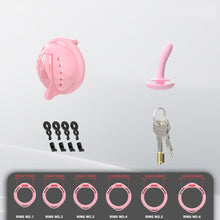 Load image into Gallery viewer, Mini Soft Silicone Pussy Cock Cage 3
