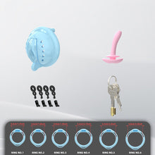 Load image into Gallery viewer, Mini Soft Silicone Pussy Cock Cage 9
