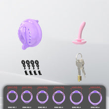 Load image into Gallery viewer, Mini Soft Silicone Pussy Cock Cage 8
