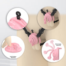 Load image into Gallery viewer, Mini Soft Silicone Pussy Cock Cage 19
