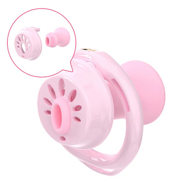 Mini Urine Nouth Flat Cock Cage 