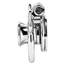 Load image into Gallery viewer, Mirror Polish Flat and Inverted Chastity Cage – Inverted Short (36 mm) side profile without belt
