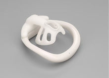 Load image into Gallery viewer, Tortoise Shell Nylon Chastity Cage in Two Profiles
