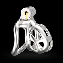 Load image into Gallery viewer, Stainless Steel Mamba Chastity Cage fit view
