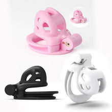 Load image into Gallery viewer, Ultra-Mini Mamba Chastity Cage 1.81 inches Long compact fit front view
