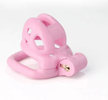 Load image into Gallery viewer, Ultra-Mini Mamba Chastity Cage 1.81 inches Long compact fit fit view
