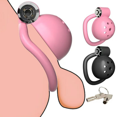 One-Click Unlocking Bell Chastity Cage