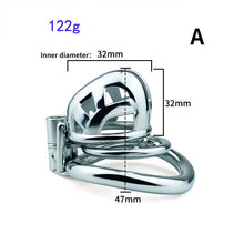 Load image into Gallery viewer, Permanent Micro Mamba Chastity Cage With Belt material close-up
