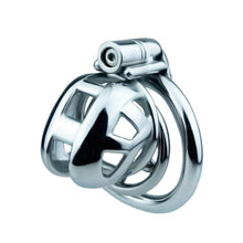 Load image into Gallery viewer, Permanent Micro Mamba Chastity Cage 2026 Edition compact fit front view
