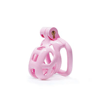 Load image into Gallery viewer, Pink Mamba Chastity Cage Kit 1.77 to 4.13 inches Long detail view
