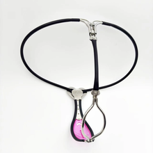 Load image into Gallery viewer, Pink Of Love - Invisible Female Chastity Belt Adjustable - 6
