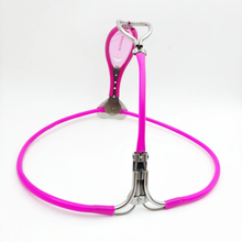 Load image into Gallery viewer, Pink Of Love - Invisible Female Chastity Belt Adjustable - 5
