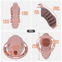 Lade das Bild in den Galerie-Viewer, Shoulong Textured ABS Resin Chastity Cage
