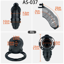 Lade das Bild in den Galerie-Viewer, Shoulong Textured ABS Resin Chastity Cage
