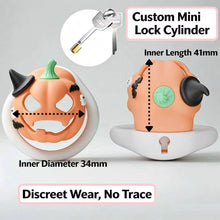 Load image into Gallery viewer, Pumpkin Halloween Chastity Cage
