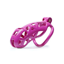 Load image into Gallery viewer, Purple Mamba Chastity Cage Kit 1.77 To 4.13 Inches Long kit details
