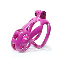 Load image into Gallery viewer, Purple Mamba Chastity Cage Kit 1.77 To 4.13 Inches Long material close-up
