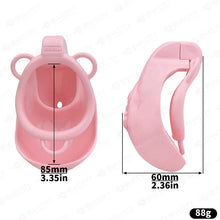 Load image into Gallery viewer, Pussy Chastity Cage With Wearable Butt Plug
