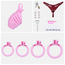 Load image into Gallery viewer, Realistic-Texture Resin Chastity Cage With Pee Hole
