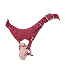 Load image into Gallery viewer, Realistic-Texture Resin Chastity Cage With Pee Hole
