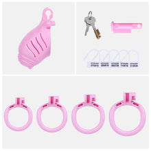 Load image into Gallery viewer, Realistic-Texture Resin Chastity Cage With Pee Hole
