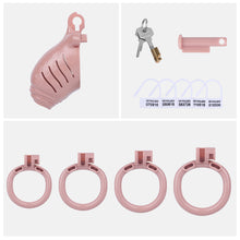 Load image into Gallery viewer, Realistic-Texture Resin Chastity Cage With Pee Hole
