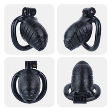 Load image into Gallery viewer, Realistic-Texture Resin Chastity Cage With Pee Hole
