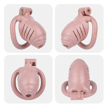 Load image into Gallery viewer, Realistic-Texture Resin Chastity Cage With Pee Hole

