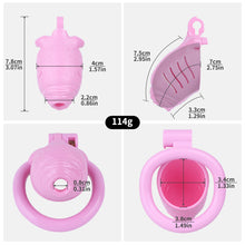 Load image into Gallery viewer, Realistic-Texture Resin Chastity Cage With Pee Hole
