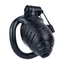 Load image into Gallery viewer, Realistic-Texture Resin Chastity Cage With Pee Hole
