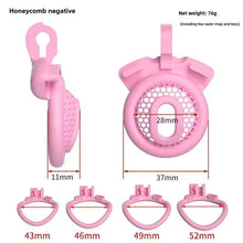 Load image into Gallery viewer, Reticular Pink Slave Chastity Devices
