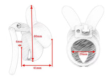 Load image into Gallery viewer, Rabbit Shaped Chastity Cage
