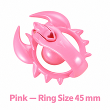 Afbeelding in Gallery-weergave laden, Pink scorpion chastity cage with 45 mm ring
