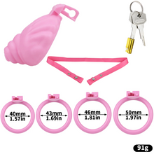 Load image into Gallery viewer, Shell Shaped Chastity Cage
