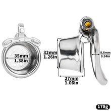 Load image into Gallery viewer, Shower Shaped Cock Cage -size
