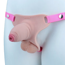 Load image into Gallery viewer, Silicone Real Dildo Wearable Chastity Device 2
