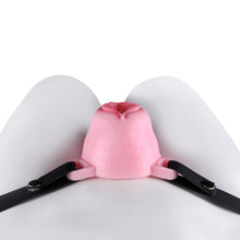 Load image into Gallery viewer, Sissy Silicone Chastity Cage with Belt 9
