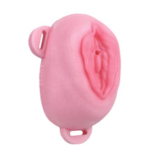 Load image into Gallery viewer, Sissy Silicone Chastity Cage with Belt 10
