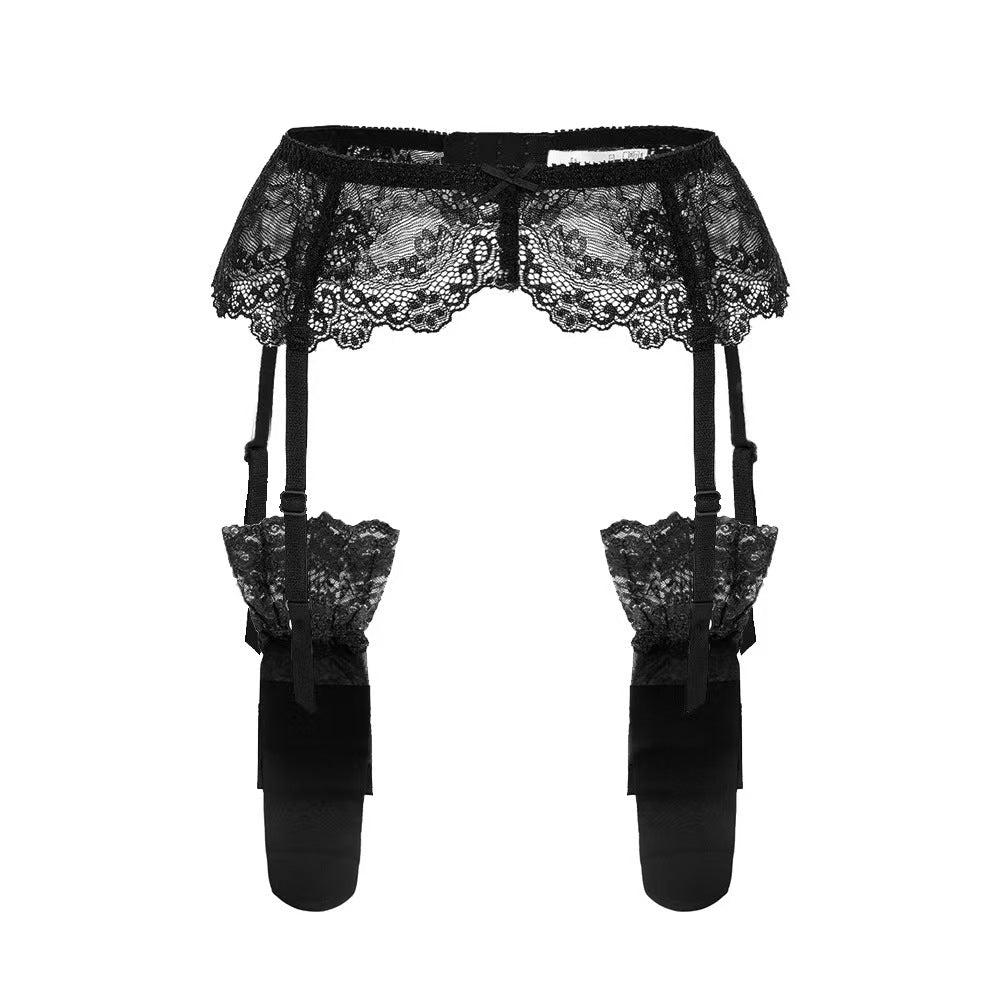Sissy Laura Garters + Stockings Set