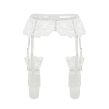 Load image into Gallery viewer, Sissy Laura Garters + Stockings Set
