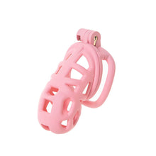 Load image into Gallery viewer, Friendly Pink Mamba Chastity Cage fit view
